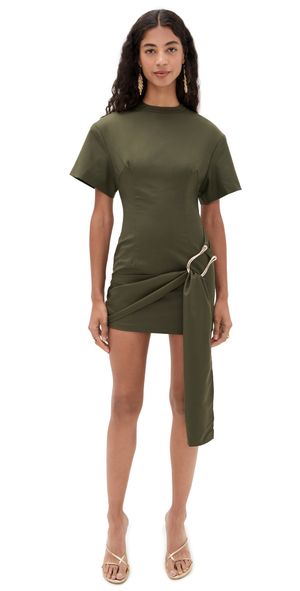 Lioness Martini Mini Dress Olive S
