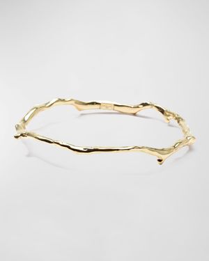 Reef Bangle in 18K Gold