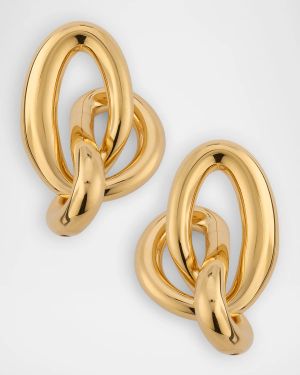 Twisted Knot Stud Earrings