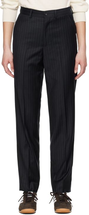Carter Young Navy Flat Front Trousers
