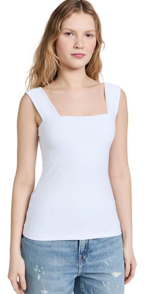 Susana Monaco Wide Strap Tank Sugar L