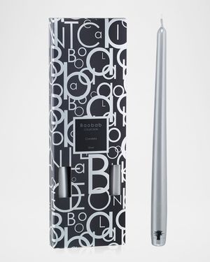 Candela Candlesticks, Silver