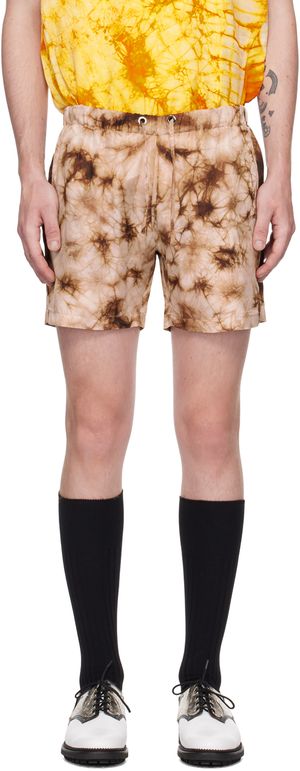 Tokyo James Brown Tie-Dye Shorts