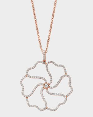 Violet Pendant Necklace