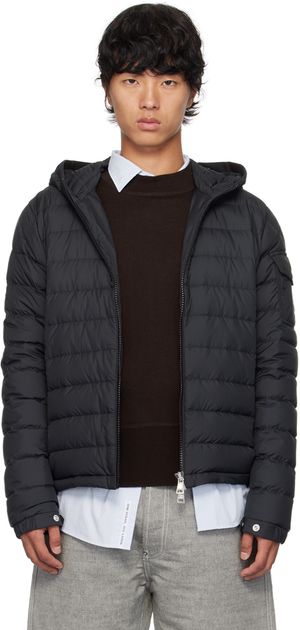 Moncler Black Galion Down Jacket