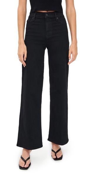 FRAME Le Slim Palazzo Pants Black 30