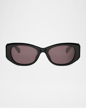 Celine 3 Dots Acetate Rectangular Sunglasses