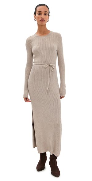 Splendid Georgie Sweater Dress Light Cedar Htr/Lrc XL