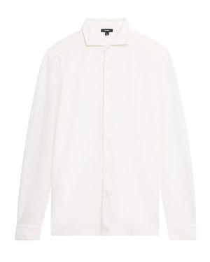 Men's Hayes Jacquard Stripe Sport Shirt