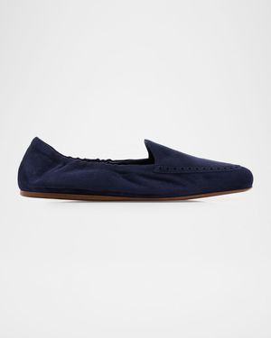 Rika Brogue Leather Loafers