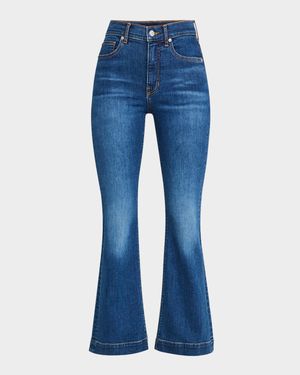 Carson Off-Duty Kick-Flare Jeans
