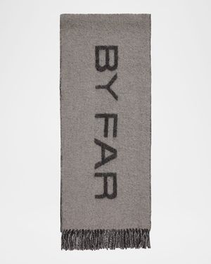 Alard Logo Alpaca-Blend Scarf