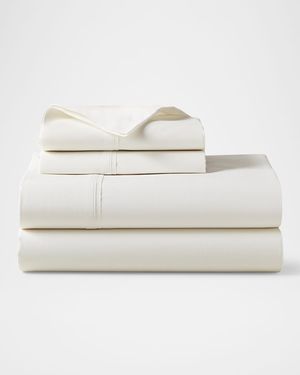 Organic 464 Percale Fitted Sheet, FULL