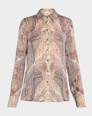 Hypnotic Printed Silk Shirt
