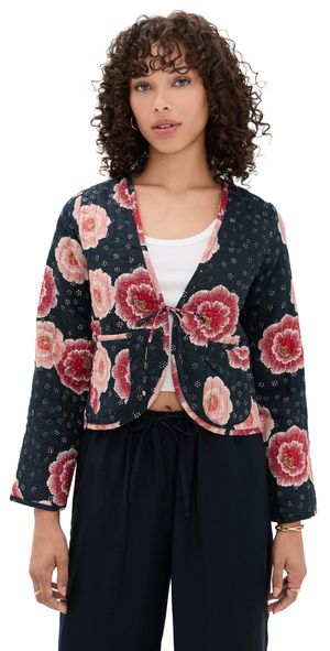 Natalie Martin Collection Saskia Jacket Poppy Combo L
