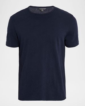 Men's Blaise Wave Jacquard Crewneck T-Shirt
