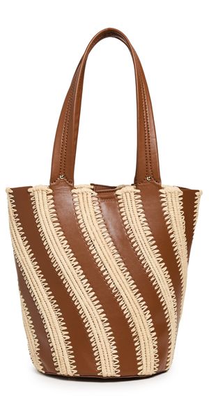 SIMKHAI Talia Bucket Bag Sable One Size