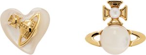 Vivienne Westwood Boucles d'oreilles Thomasina dorées