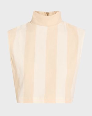 The Cropped Turtleneck Top