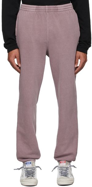 John Elliott Burgundy Interval Lounge Pants