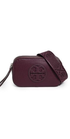 Tory Burch Miller Mini Crossbody Bag Dark Carmine One Size