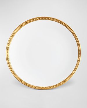 Soie Tressee 24K Gold-Plated Dessert Plate