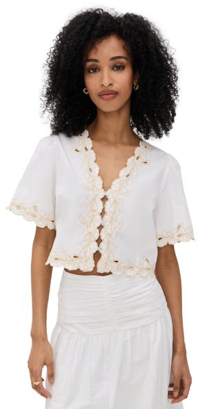 RAILS Cataluna Top White XXL