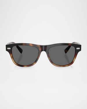 Men's BC3005S Rectangular Sunglasses