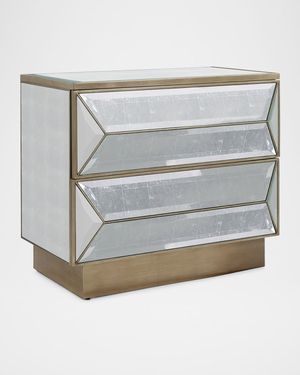 Catarina Two-Drawer Nightstand