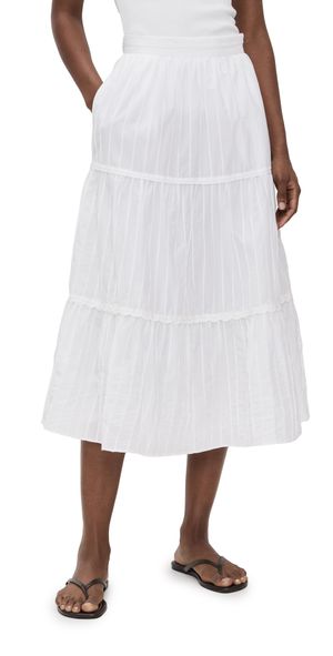 La Ligne Esme Skirt Ivory 8