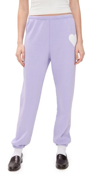 SPRWMN Heart Sweatpants Lavender XS