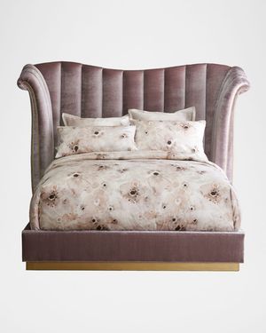 Moira Channel-Tufted Queen Bed