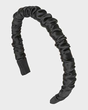 Rory Ruched Satin Headband