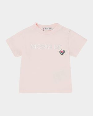 Girl's Logo Embroidered T-Shirt, Size 12M-3