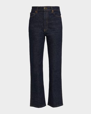 Abigail Straight-Leg Ankle Jeans