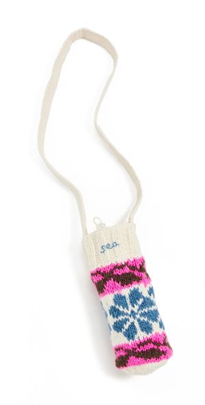 Sea Mavis Knit Water Bottle Holder Multi One Size