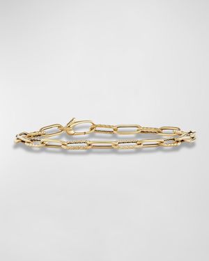 DY Madison Chain Bracelet in 18K Gold, 4mm
