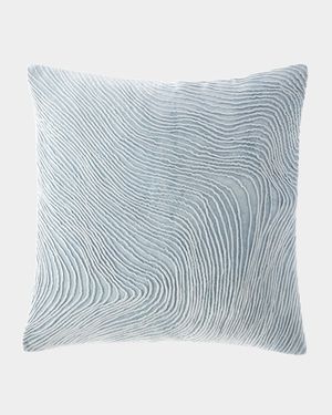 Bandalia Wave Pleat Pillow, 22"Sq.
