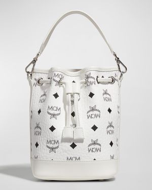 Dessau Visetos Mini Drawstring Bucket Bag