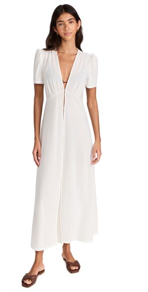 STAUD Sonya Coverup White L