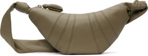 LEMAIRE Khaki Small Croissant Bag