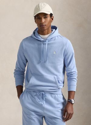 Polo Ralph Lauren - Sweat à capuche en coton - Taille XL - Bleu