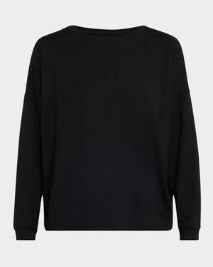 French Terry Crewneck Pullover
