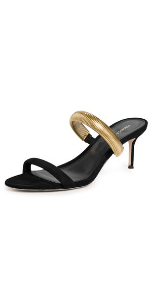 Veronica Beard Tobin Sandals Black 9
