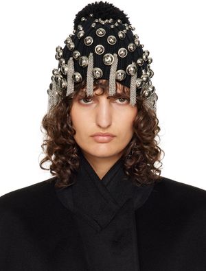 The Row Bonnet Ingle noir