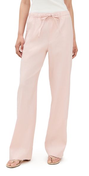 rag & bone Logan Linen Beach Pants Rose L