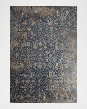 Carlino Hand-Knotted Rug, 3' x 10'