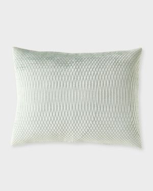 Rivena Quilted Velvet Standard Sham