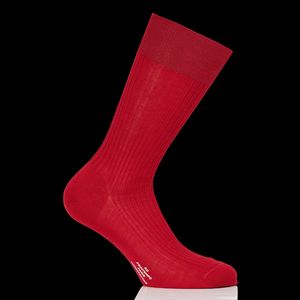 Au Printemps Paris - Chaussettes en coton - Taille 44/45 - Rouge
