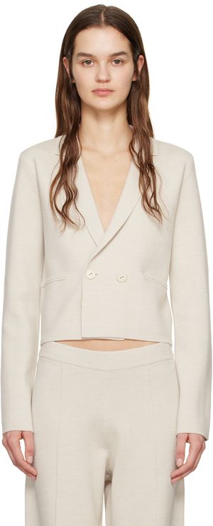 rag & bone Veston Joy blanc cassé